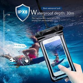 img 1 attached to Waterproof Universal Swimming 、Snorkeling、Beach，Mobile Floating