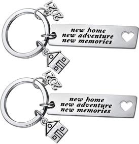 img 4 attached to 🏡 Cherish Your Home - Housewarming Memories Keychain for New Apartment Homeowners