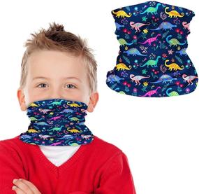 img 3 attached to 👶 Kids Neck Gaiter Face Mask: Breathable Balaclava Summer Mask for Boys and Girls