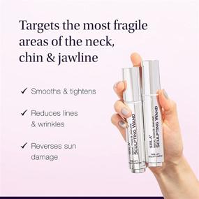 img 3 attached to 🧖 SBLA Neck Firming Wand - Smoothing & Tightening Anti-Aging Serum for Jawline and Chin Sculpting, 0.7 Fl Oz / 20mL (104 applications)