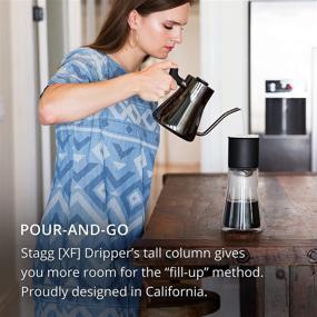 img 3 attached to ☕ Набор для кофе "Fellow Stagg [XF] Pour-Over": Полный комплект с конусом, кувшином и фильтрами