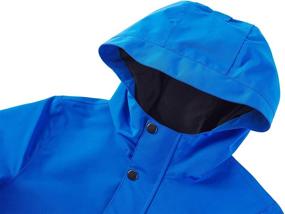 img 1 attached to M2C Teflon Waterproof Windbreaker Hooded Boys' Clothing: Ultimate Protection and Style