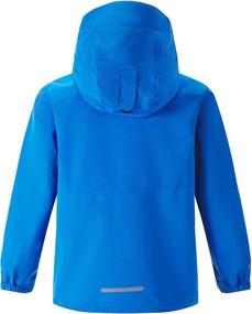 img 3 attached to M2C Teflon Waterproof Windbreaker Hooded Boys' Clothing: Ultimate Protection and Style