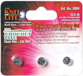 img 1 attached to Long-Lasting Power Solution: Cornerstone Products 3994 Crochet Lite Replacement Battery, 3-Pack