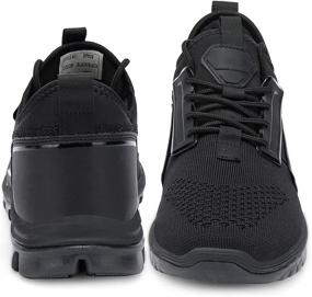 img 1 attached to Performance Boosting UUBARIS Men's Lightweight Running Shoes: Breathable & Ideal for Walking