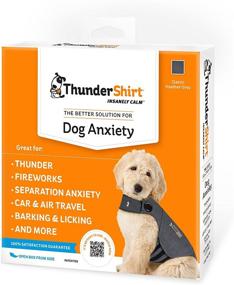 img 3 attached to Куртка от тревоги ThunderShirt Classic Heather для собак