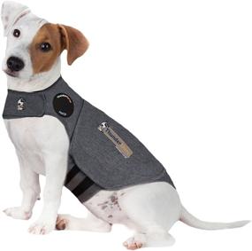 img 4 attached to Куртка от тревоги ThunderShirt Classic Heather для собак