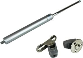 img 3 attached to 💡 Berta (2 Pieces) 100N/22LB Soft Open Hydraulic Gas Springs for Cabinets, Lift Support, Shock Absorbers, Lid Stay, with Brackets and Screws