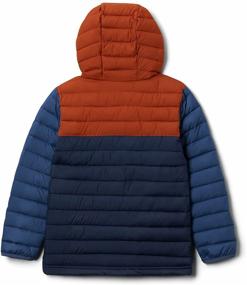 img 3 attached to Columbia Powder Hooded Winter Repellent Boys' Clothing in Jackets & Coats