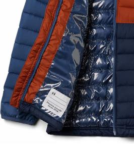 img 2 attached to Columbia Powder Hooded Winter Repellent Boys' Clothing in Jackets & Coats