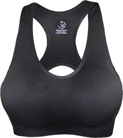img 4 attached to KINYAOYAO Womens 3 Pack Seamless Racerback Outdoor Recreation