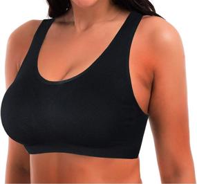 img 1 attached to KINYAOYAO Womens 3 Pack Seamless Racerback Outdoor Recreation