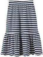 👗 stylish and versatile amazon essentials girls' casual midi skirt logo