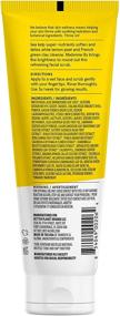 img 2 attached to Acure Brightening Facial Scrub: 100% Vegan Formula for a Radiant Look, Sea Kelp & French Green Clay Infused - Softens, Detoxifies and Cleanses! Suitable for All Skin Types, 4 Fl Oz (Packaging May Vary)