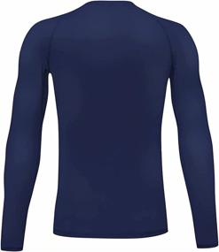 img 1 attached to 👕 TELALEO Boys' Girls' Compression Shirts: Youth Long Sleeve Undershirts for Sports Performance and Moisture Wicking - Choose from 1/2/5 Pack