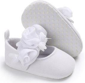 img 2 attached to BENHERO Princess Prewalker Wedding Headband Apparel & Accessories Baby Girls for Shoes