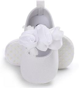 img 4 attached to BENHERO Princess Prewalker Wedding Headband Apparel & Accessories Baby Girls for Shoes