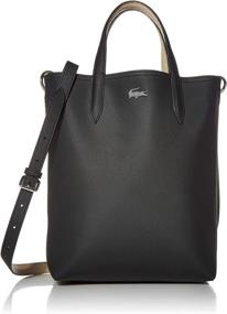 img 4 attached to Lacoste Women Vertical Shopping Black