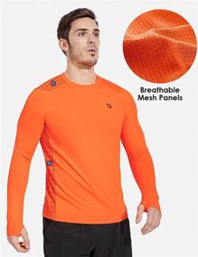 img 2 attached to 👍 Ultimate Thumbholes Protection: BALEAF Men's Athletic Outdoor Clothing