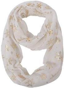 img 3 attached to Stylish Lightweight Infinity Scarf Loop 🧣 - Women's Fashion Accessories for Scarves & Wraps