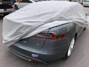 img 3 attached to Абсолютная защита: собственная обивка CarsCover для Tesla 🚗 Model S для тяжелых погодных условий