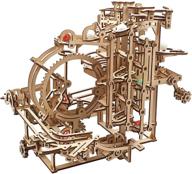 unleash creativity with ugears wooden marble run kit - a perfect diy adventure logo