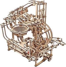 img 2 attached to Unleash Creativity with UGEARS Wooden Marble Run Kit - A Perfect DIY Adventure