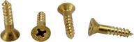 🔩 premium solid brass philips screw collection logo