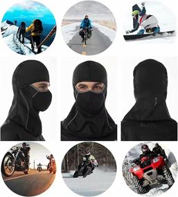 img 2 attached to ROTTO Balaclava Motorcycle Windproof Waterproof Outdoor Recreation