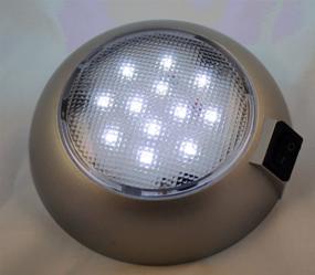 img 4 attached to 💡 Versatile Battery Powered LED Dome Light - Magnetic or Fixed Mount - Illuminating Home, Auto, Truck, RV, Boat and Aircraft with High Power White LED Downlight