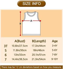 img 1 attached to Следующее предложение: "WithOrganic Undershirt Tank Boys Girls Boys' Clothing" переводится на русский язык как: "WithOrganic Бельевая майка для мальчиков и девочек, детская одежда для мальчиков".