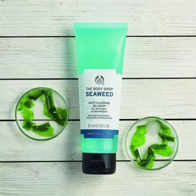 img 2 attached to 🌊 Гель для глубокого очищения кожи Seaweed от The Body Shop: Раскрывая тайну спасителя кожи объемом 4,2 унции.