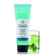 🌊 гель для глубокого очищения кожи seaweed от the body shop: раскрывая тайну спасителя кожи объемом 4,2 унции. логотип