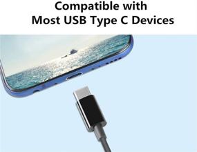 img 1 attached to 🎧 Стерео наушники с USB Type C с микрофоном и регулировкой громкости - басовые наушники-вкладыши совместимы с Google Pixel 2/XL, Xiaomi, Huawei и другими