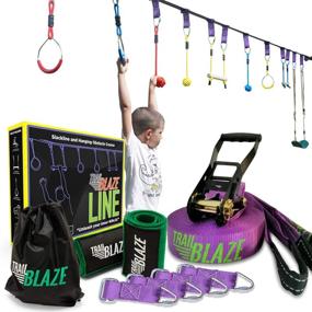 img 4 attached to 🥷 Conquer the Challenge with the Ninja Warrior Hanging Obstacle Course