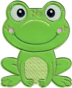 img 3 attached to PatchMommy Iron Patch Girl Frog