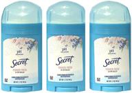 🌸 secret secret wide solid powder fresh deodorant - 1.7 oz (pack of 3) for effective antiperspirant solutions logo