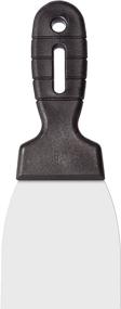 img 3 attached to 🔧 Festa Stainless Steel Surface Scraper: Professional-Grade Heavy Duty Tool for Paint & Wallpaper Removal - Perfect for Home Improvement & Repair - 3 Inches