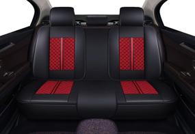 img 1 attached to OASIS AUTO Leather&Amp Interior Accessories and Seat Covers & Accessories