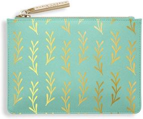 img 4 attached to Katie Loxton Metallic Leather Zippered Women's Handbags & Wallets in Wallets