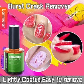 img 2 attached to 💅 Gel Nail Polish Remover (2 Pack) - Professional Soak-Off Gel Polish Remover for Finger Nails - Easy & Quick - Gentle on Natural, Gel, and Sculptured Nails (15ml)