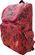 🎒 red vincent master stylist barber bag: optimized travel backpack for on-the-go logo