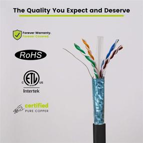 img 2 attached to TrueCABLE Cat6A Shielded Riser (CMR)