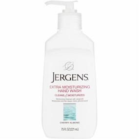 img 3 attached to 🍒 Jergens Extra Moisturizing Hand Wash, Cherry-Almond Pack of 3 - Gentle and Nourishing Formula, 7.50 Oz