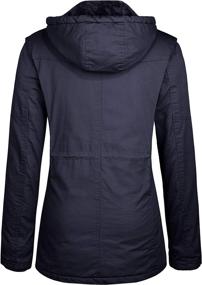 img 3 attached to Wantdo Womens Winter Outdoor Removable Outdoor Recreation and Outdoor Clothing