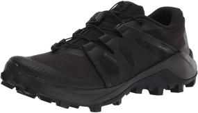 img 4 attached to Conquer the Trails with Salomon WILDCROSS: Black Men's Trail Running Shoes