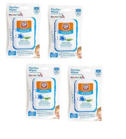 img 3 attached to Munchkin Arm & Hammer Pacifier Wipes - Convenient 4 Pack of 36 Wipes Each
