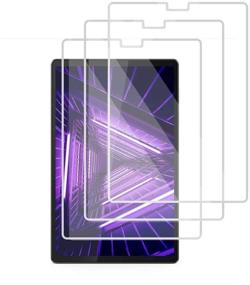 img 4 attached to 📱 Premium Matte Anti-Glare Screen Protector for Lenovo Tab M10 FHD Plus (2nd Gen) - 3 Pack, 10.3 Inch, Anti-Fingerprint Shield