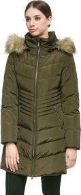 img 2 attached to 🧥 Orolay Women's Down Coat: Stay Warm & Stylish with Removable Faux Fur Hood