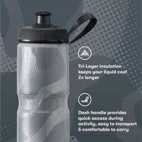 img 3 attached to 🚴 Stay Hydrated on the Go with the Polar Bottle Sport Insulated Water Bottle - BPA-Free, Squeeze Bottle with Handle for Sports and Biking